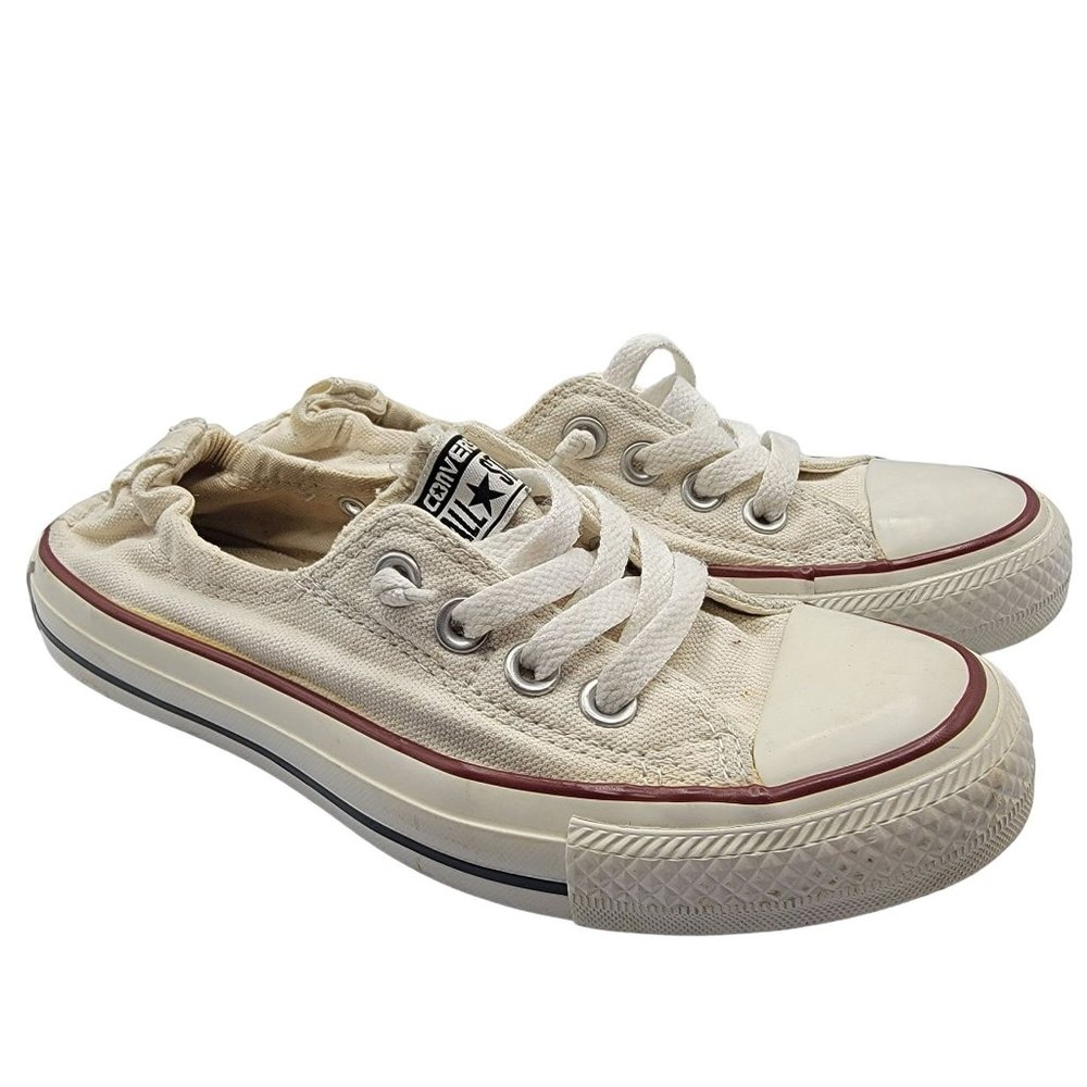 Converse Womens Size 5.5 White Skateboarding Casual Shoes 5148051